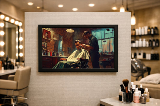 The Art of Precision β Classic Barber Scene βοΈ