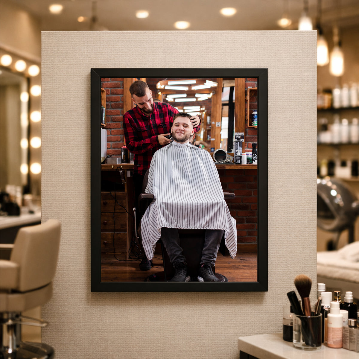The Classic Barber Chair β Modern Grooming Moment βοΈπ§