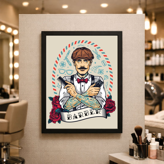 The Vintage Barber β Classic Style Icon βοΈπ§
