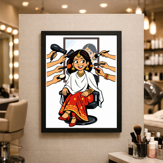 The Bridal Glow β Beauty & Elegance in Art ππ°