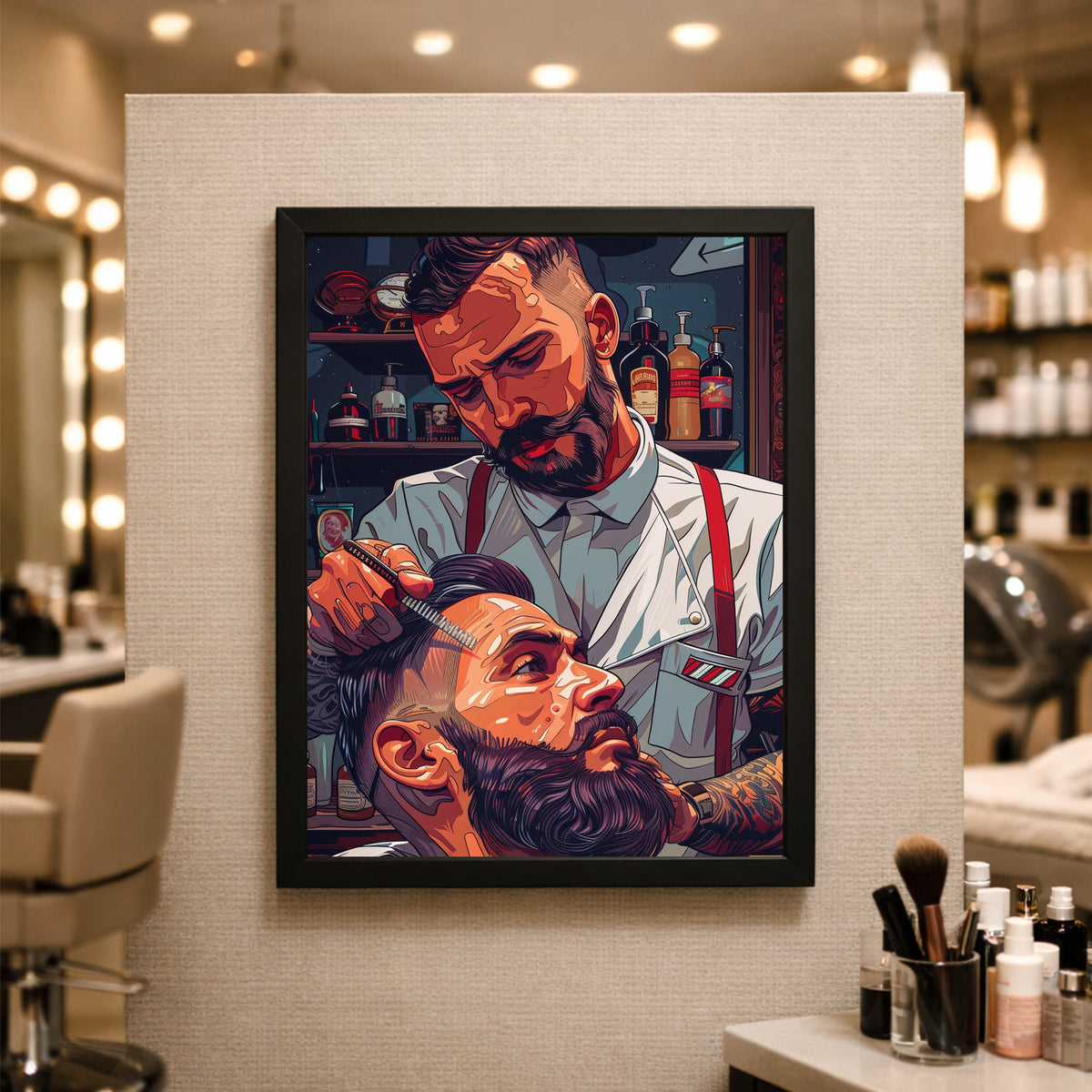 The Master Barber β Precision in Every Stroke βοΈπ§