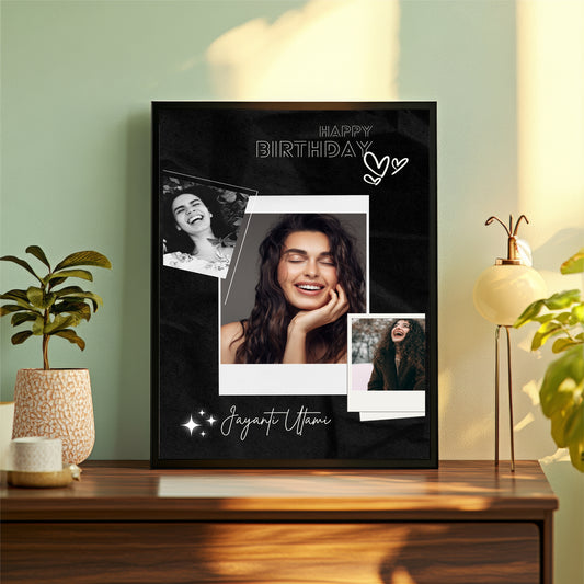 Customized Birthday Photo Frame