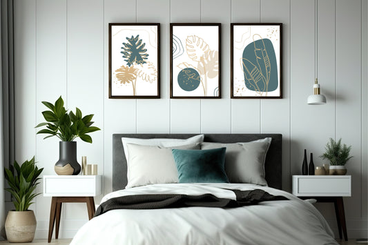 Tropical Calm Wall Frame Set of 3 πΏβ¨