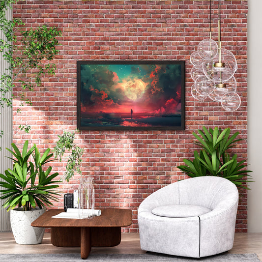 Moonlit Dreamscape Wall Art