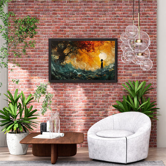 Moonlit Forest Wall Art