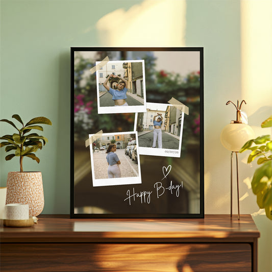 Customized Birthday Photo Frame