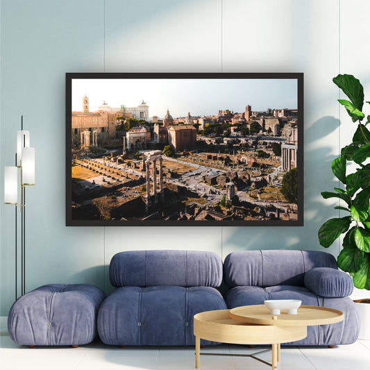 Ancient Rome Cityscape Wall Art | Travel Photography