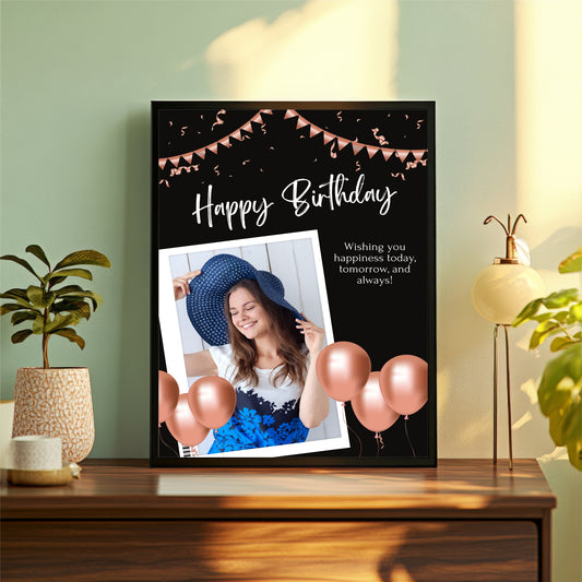 Customized Birthday Photo Frame