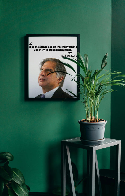 Ratan Tata Quote Frame – Inspire Your Space Every Day