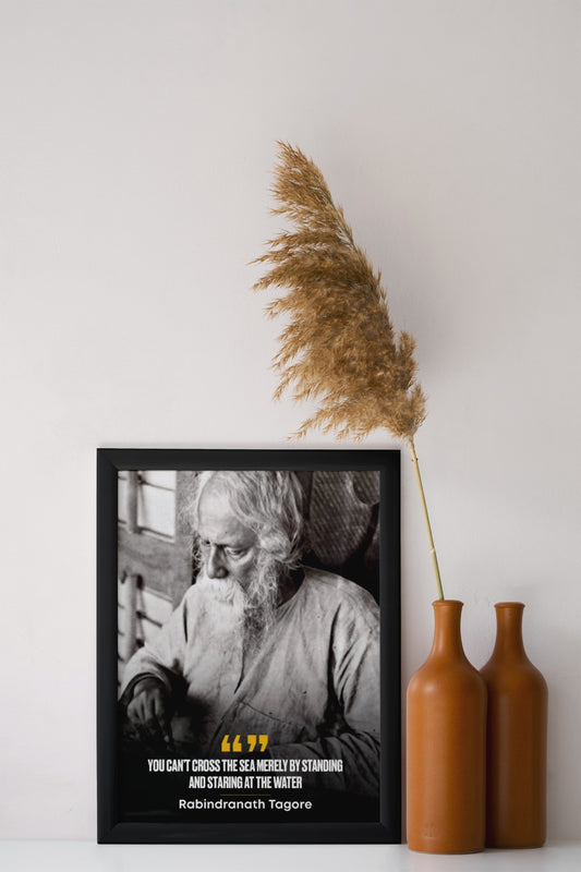 Rabindranath Tagore Quote Frame – Inspire Creativity & Wisdom