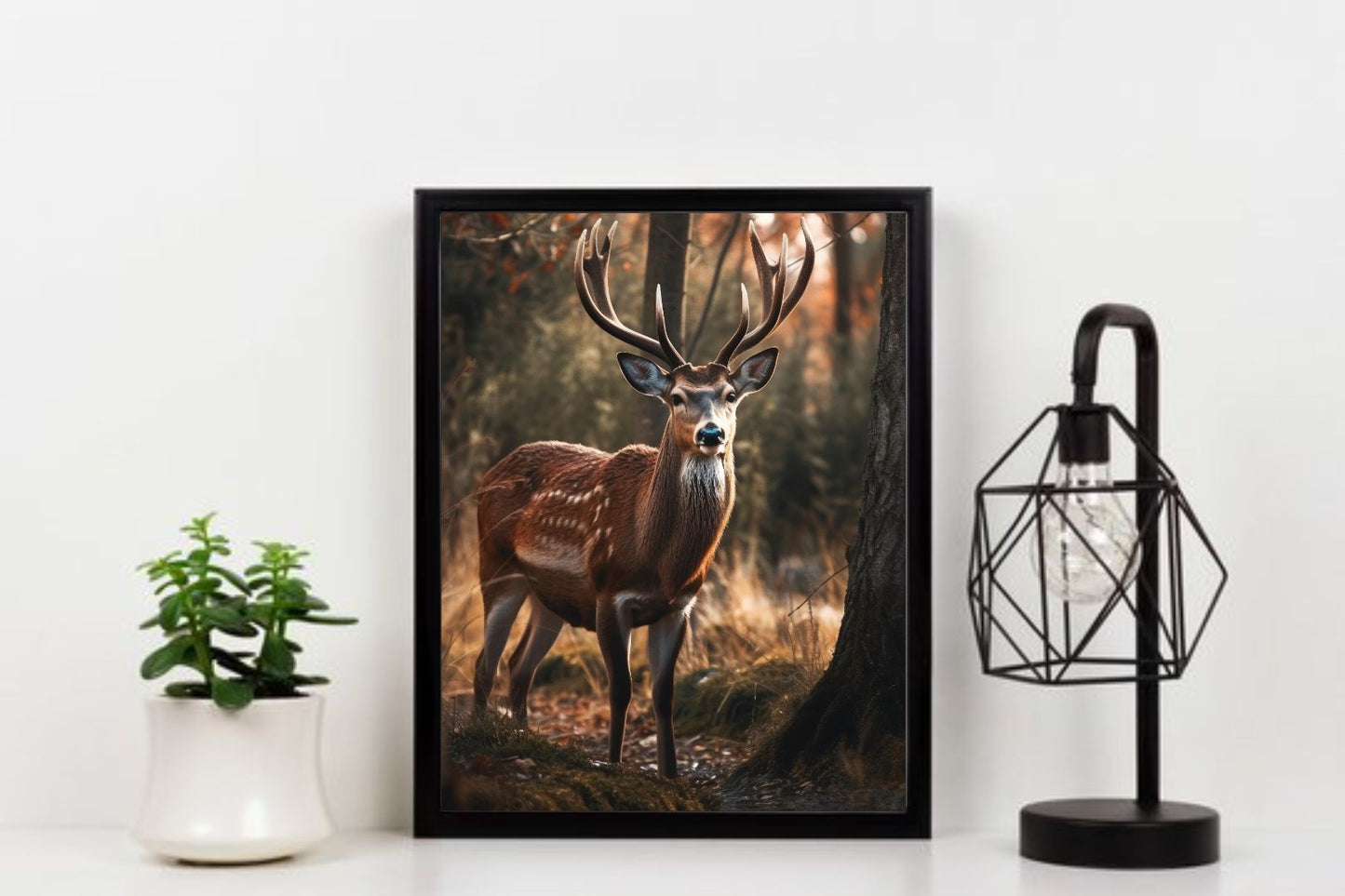 Grace & Wilderness β Deer Wall Art π¦β¨