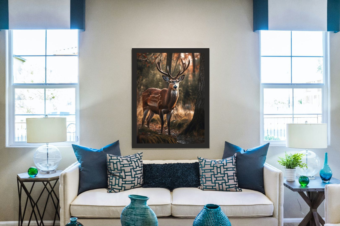 Grace & Wilderness β Deer Wall Art π¦β¨