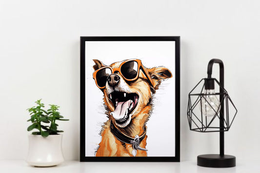Loyal Companion β Dog Wall Art πΆβ¨