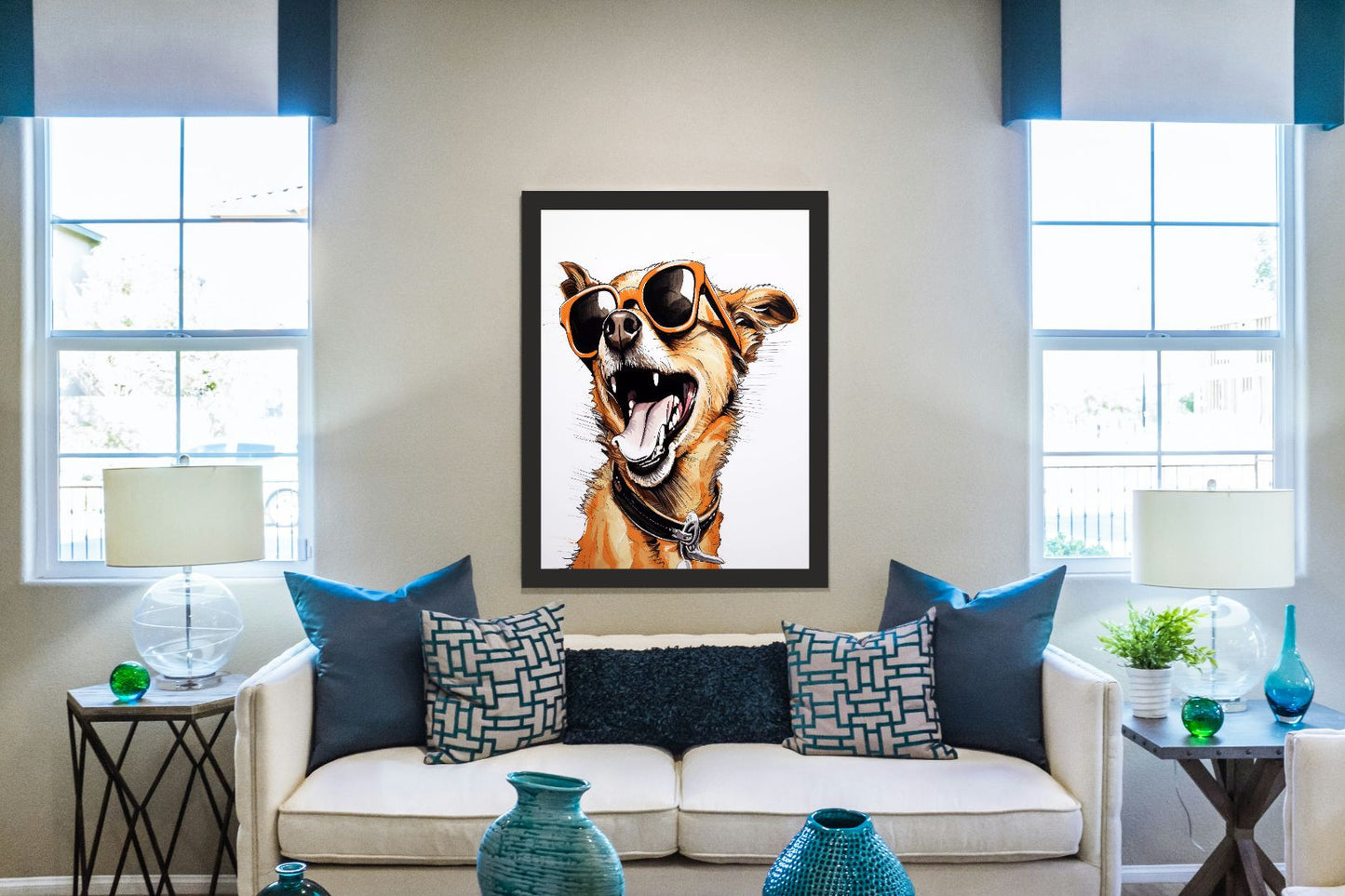 Loyal Companion – Dog Wall Art 🐶✨