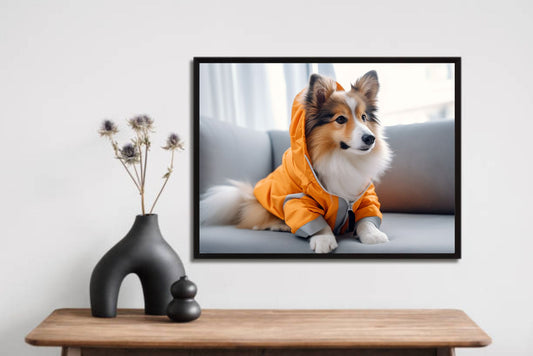 Adorable Puppy Wall Art β A Heartwarming Touch πΆπ