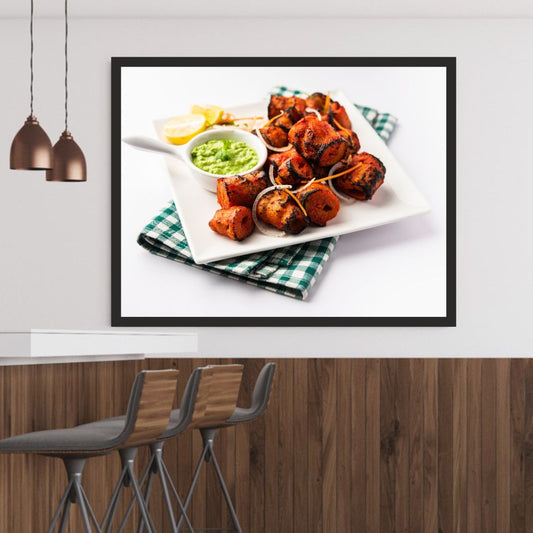 Champ (Mutton/Chicken) Wall Frame β A Feast for the Eyes