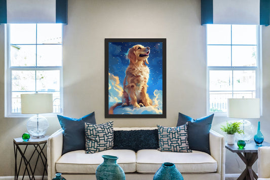 Loyal Companion β Dog Wall Art πΆβ¨
