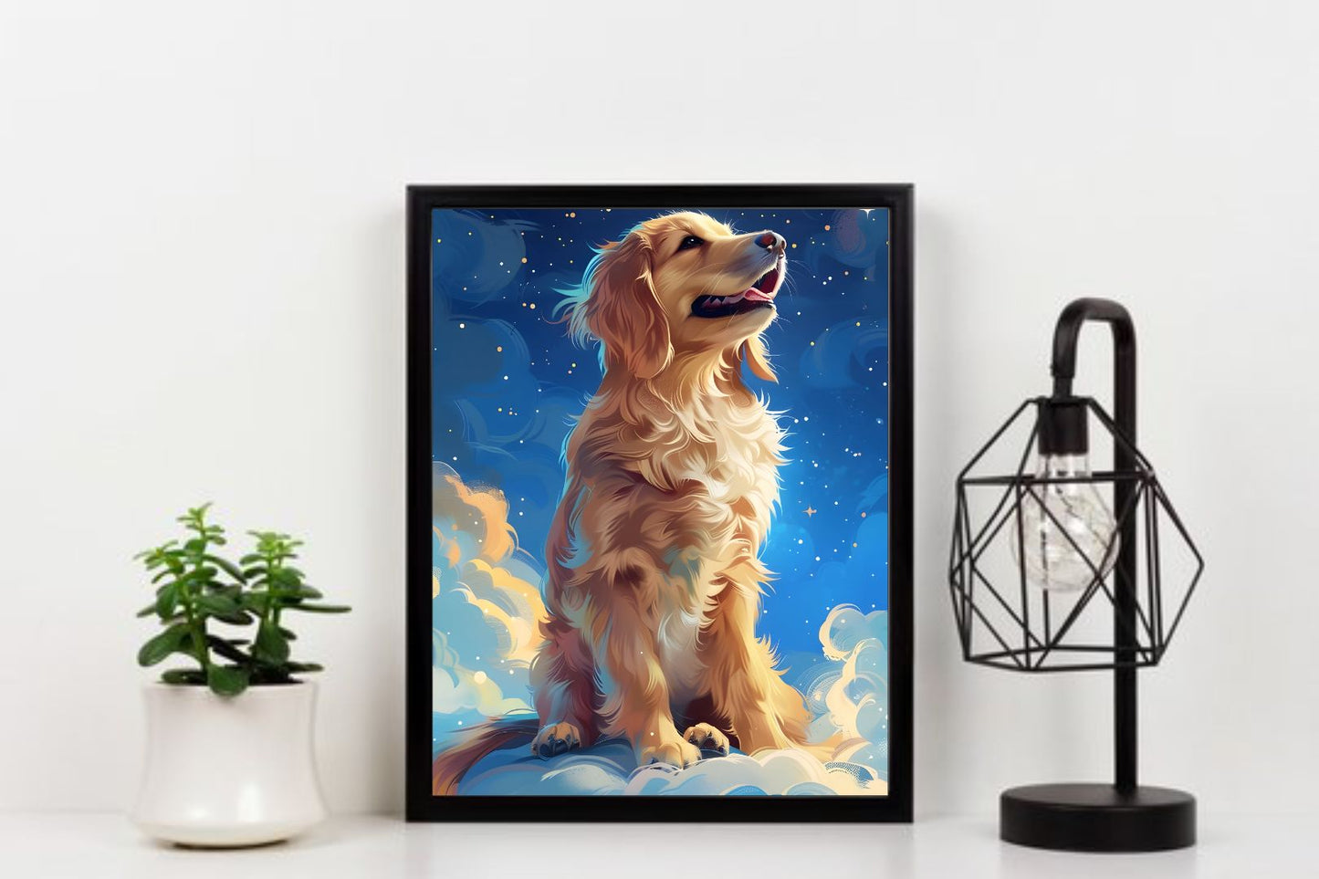 Loyal Companion – Dog Wall Art 🐶✨