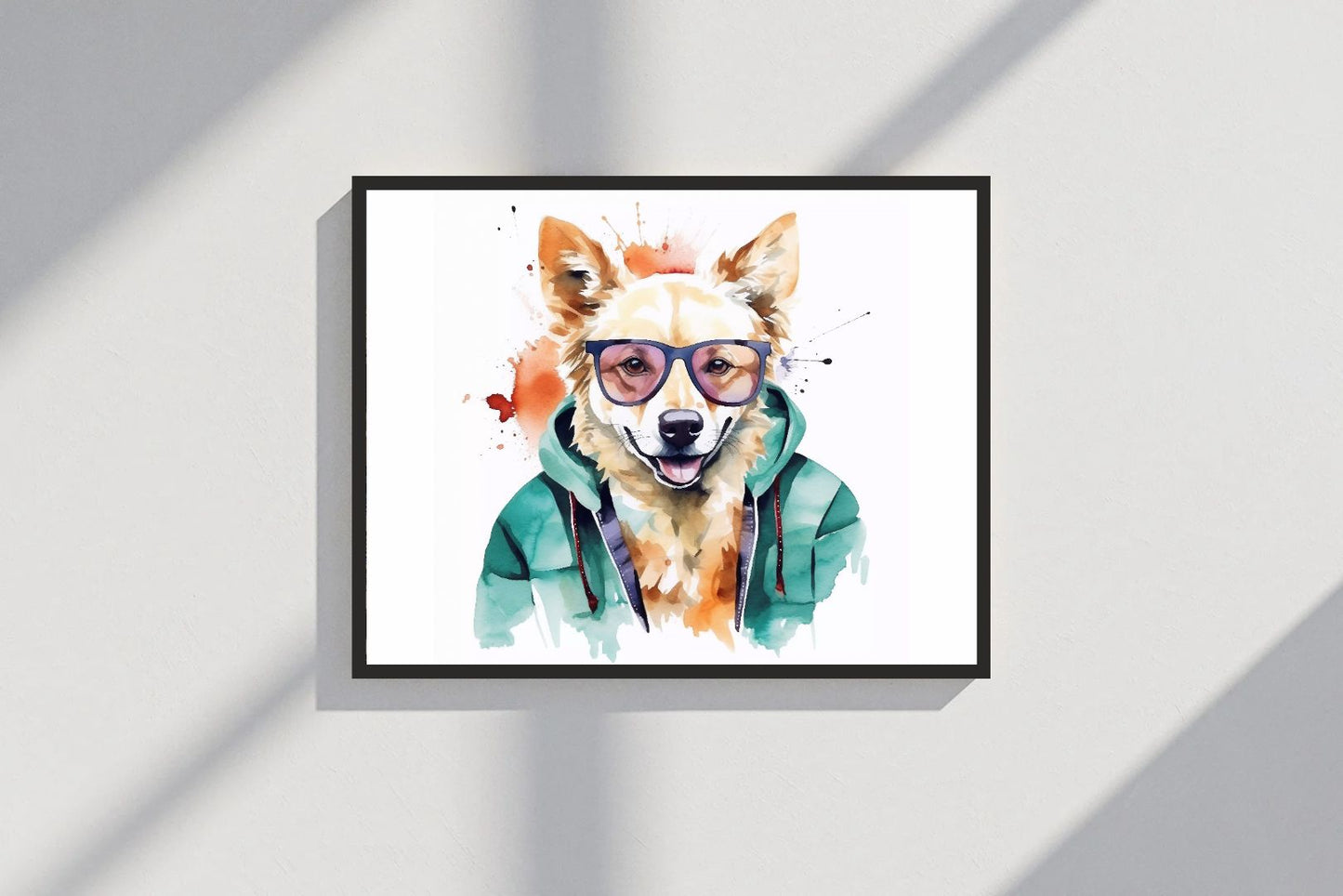 Loyal Companion – Dog Wall Art 🐶✨