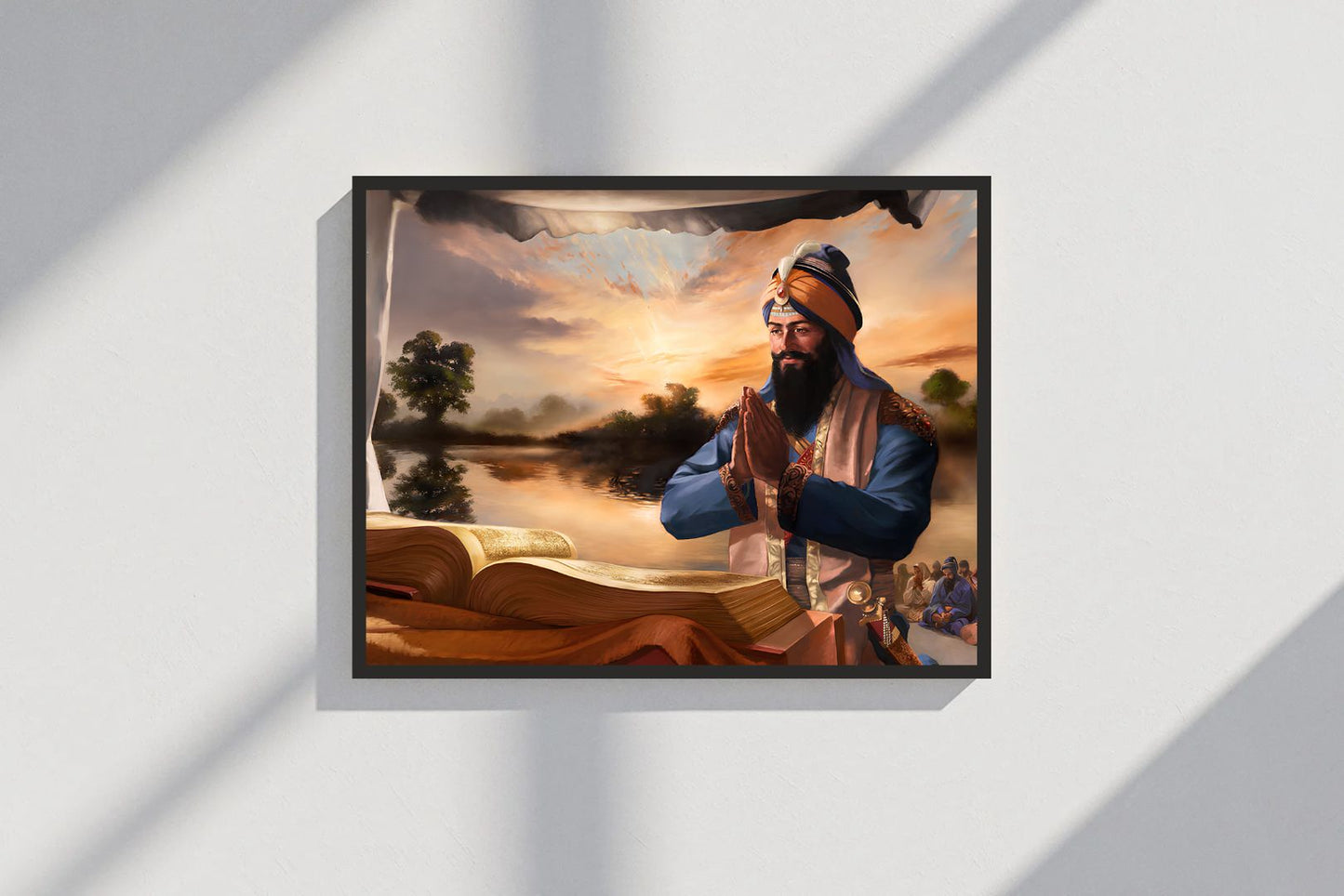 Guru Granth Sahib Ji Wall Frame