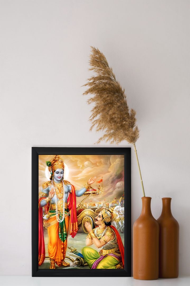 Lord Krishna wall frame