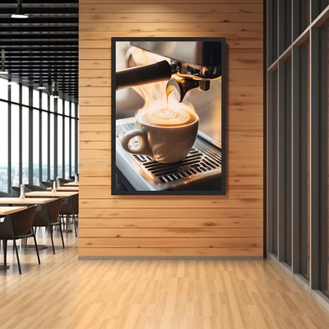Coffee Lovers’ Delight – A Perfect Wall Frame for Café Vibes