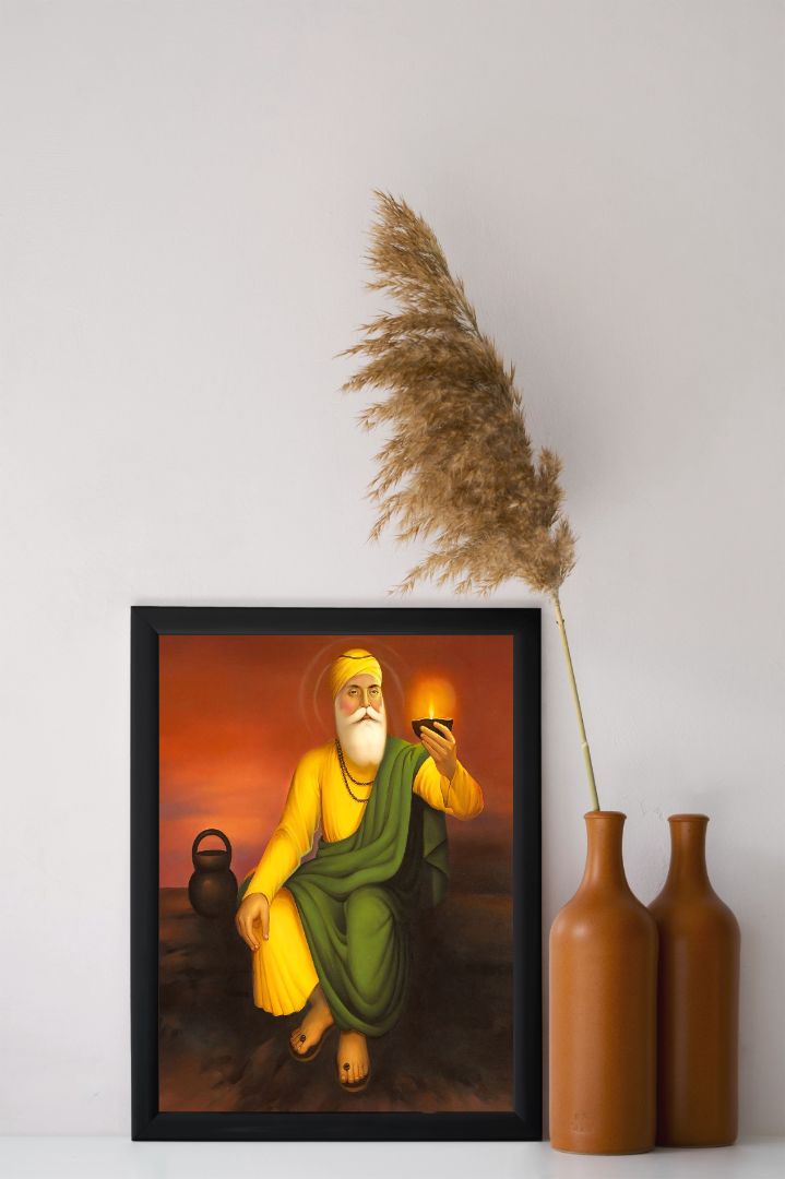Guru Nanak Dev Ji Wall Frame