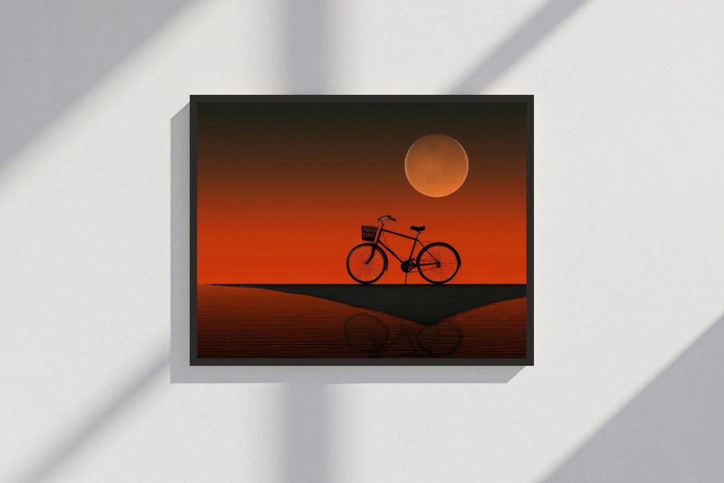 Sunset Nature Wall Frame – A Breathtaking Blend of Colors & Serenity