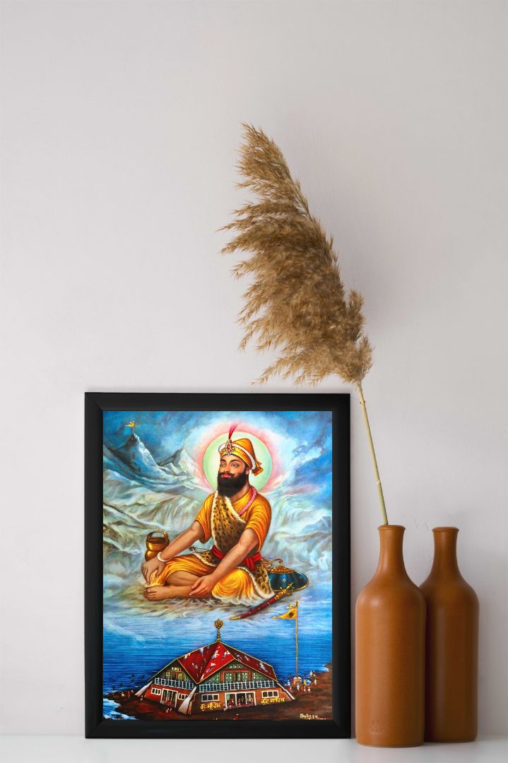 Hemkund Sahib wall frame