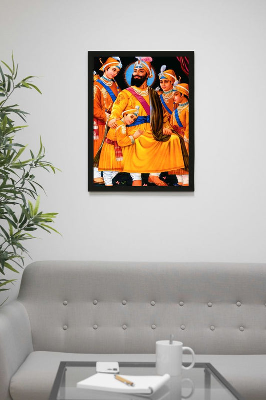 Guru Gobind Singh Ji Wall Frame