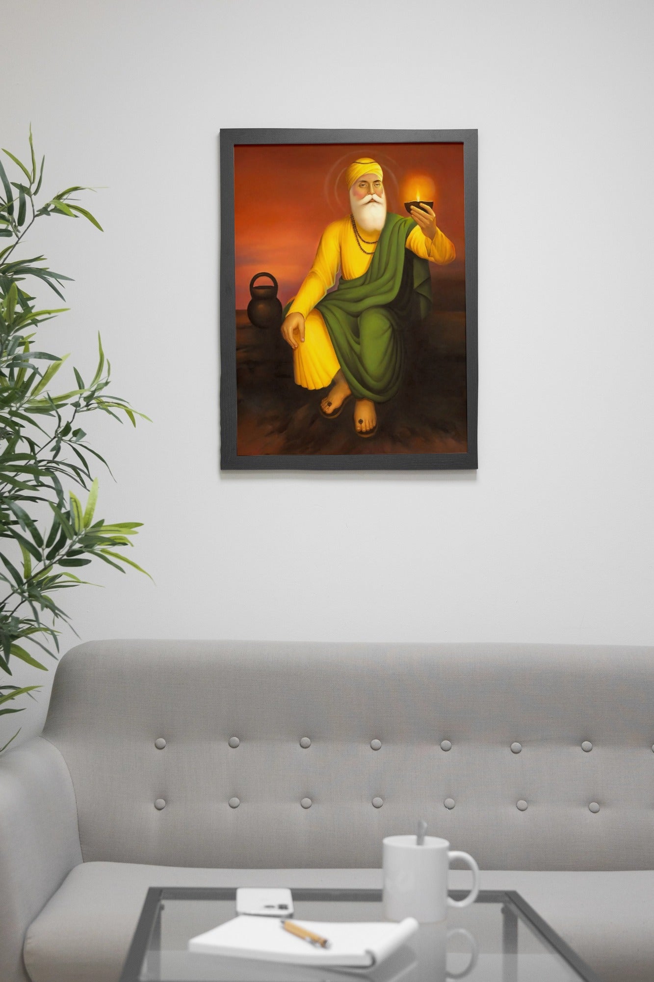 Guru Nanak Dev Ji Wall Frame