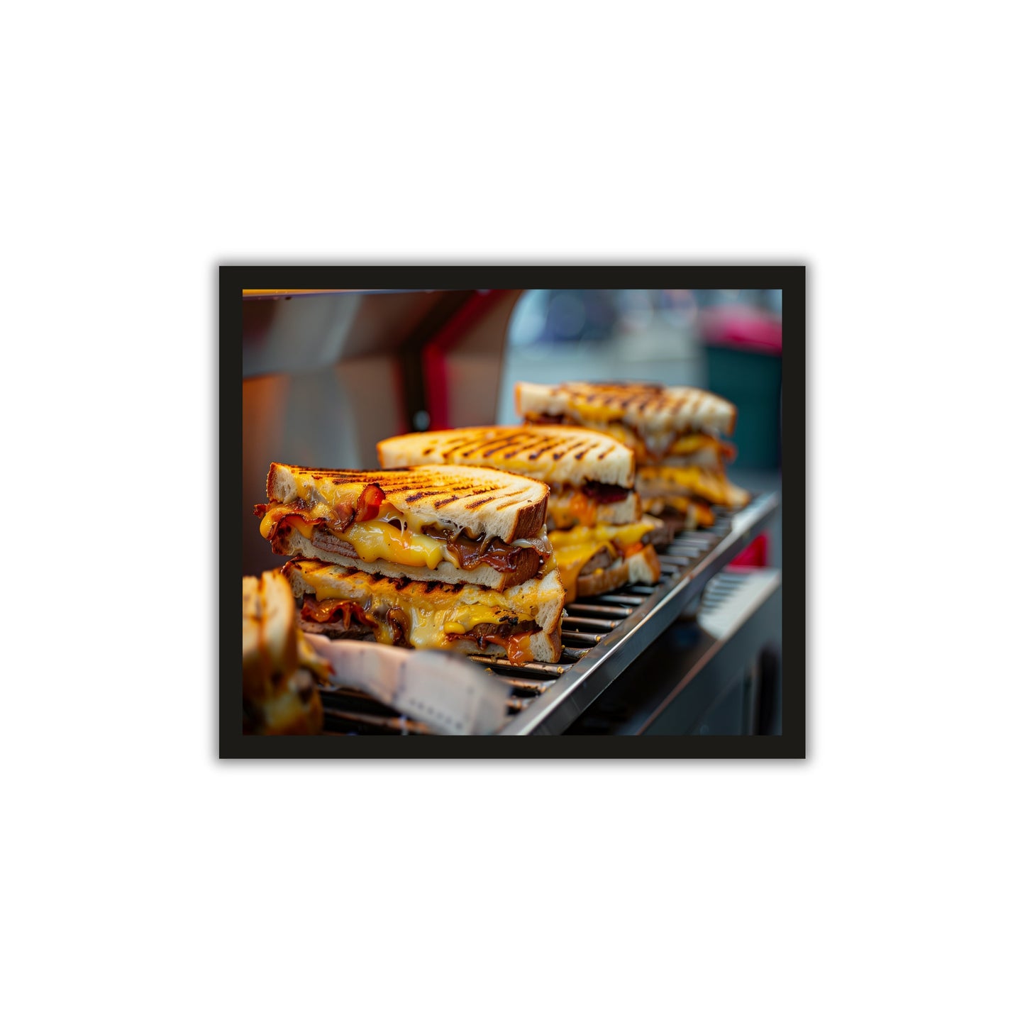 Delicious Sandwich Wall Frame – A Treat for Food Lovers
