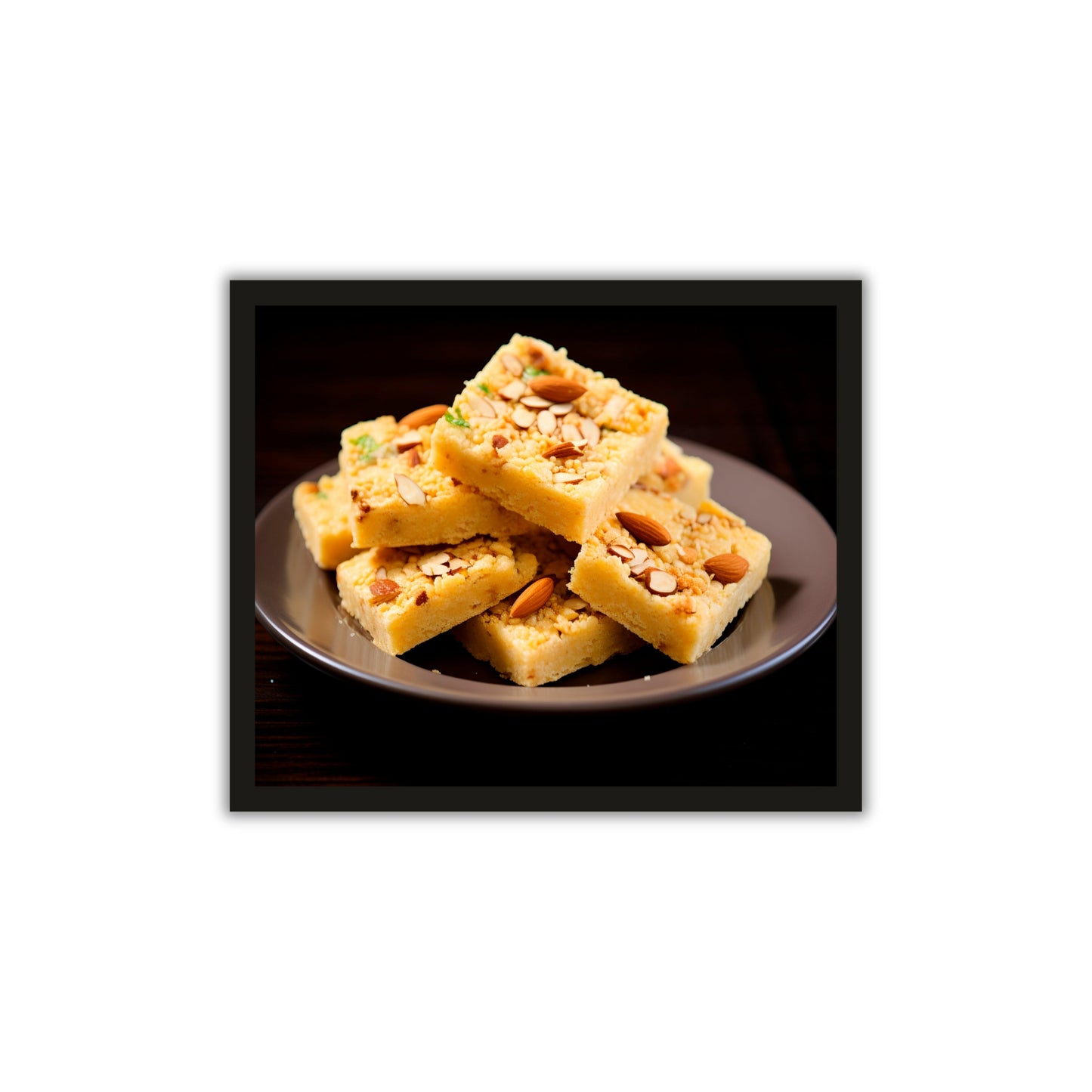 Burfi Wall Frame – A Sweet Delight for Your Space