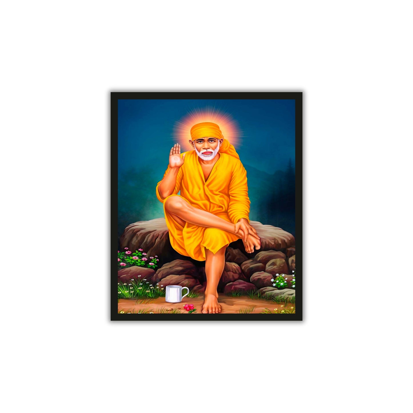 Sai Baba wall frame