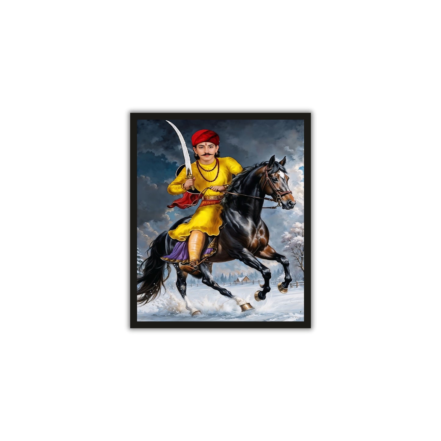 Baba Nahar Singh Ji Diwan Wall Frame