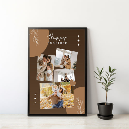 Personalized Happy Together Collage Frame – Celebrate Your Special Moments!