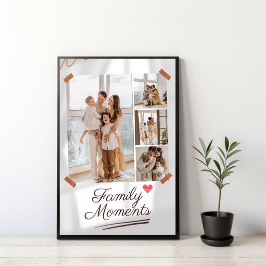 Personalized Family Moments Collage Frame – Capture the Love!