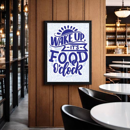 Kitchen Wall Frame β "Cooking is Love Made Visible" | Perfect Gift for Food Lovers