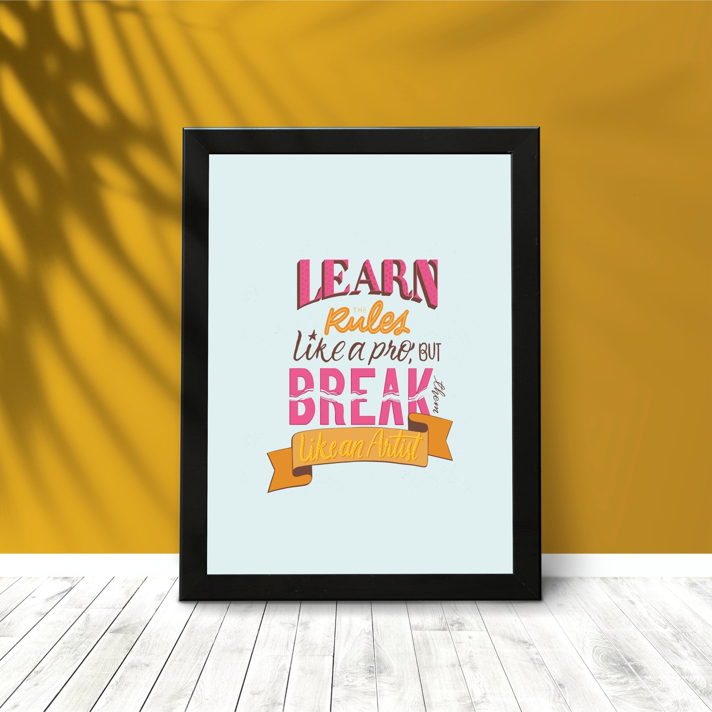 Learn the Rules Like a Pro, Break Them Like an Artist β Creative Wall Art