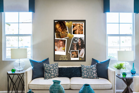 Personalized Birthday Memory Collage Frame – Celebrate Special Moments