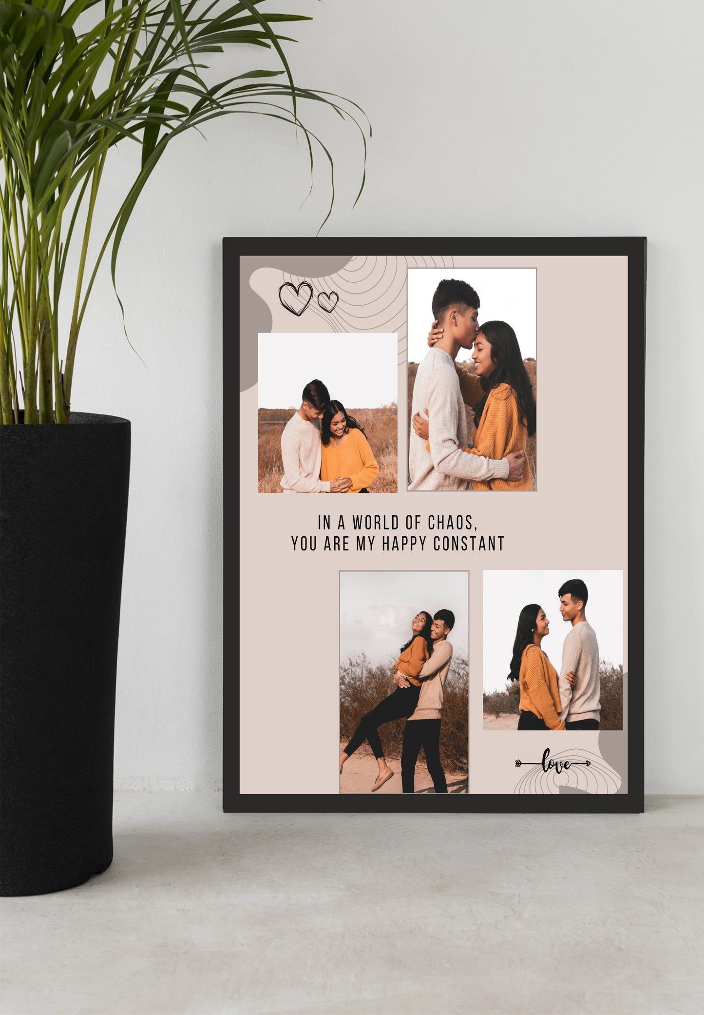 Personalized Couple Collage Frame β A Timeless Expression of Love!