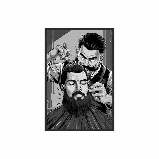 The Art of Precision – Classic Barber Masterpiece ✂️🧔
