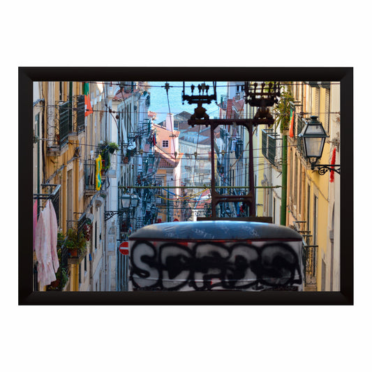 Historic City Street Wall Art | Urban Travel Photography