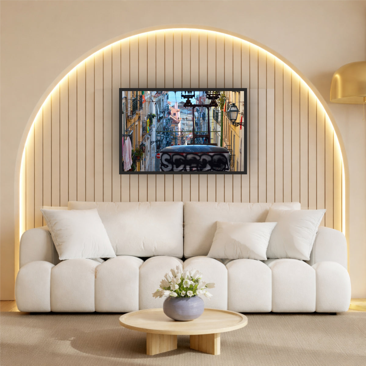 Historic City Street Wall Art | Urban Travel Photography