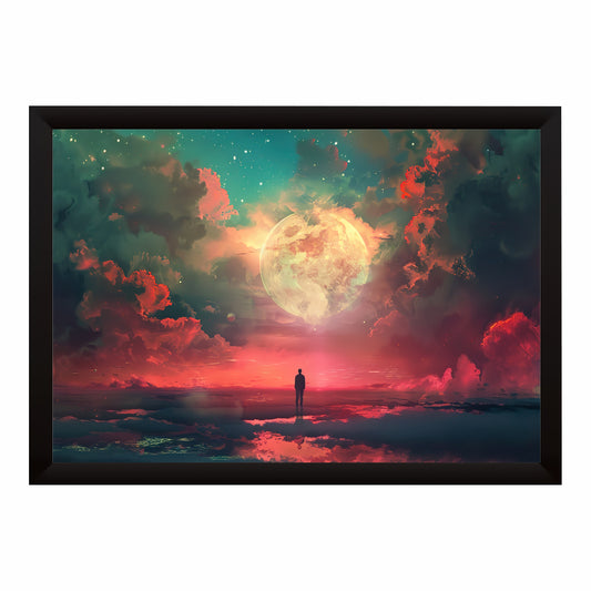 Moonlit Dreamscape Wall Art