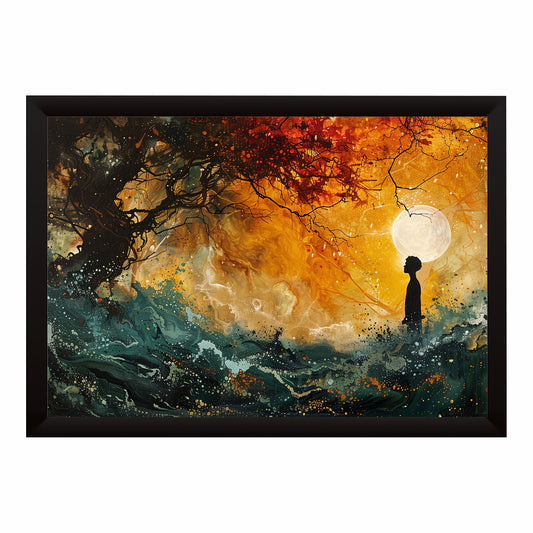 Moonlit Forest Wall Art