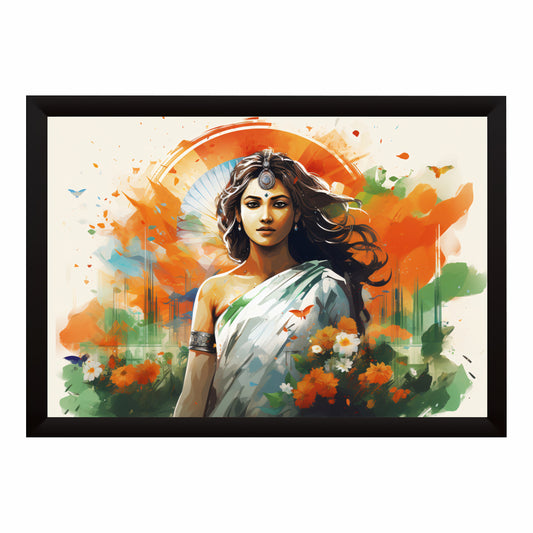Indian Woman Wall Art