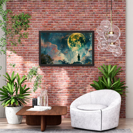 Moonlit Dreamscape Wall Art