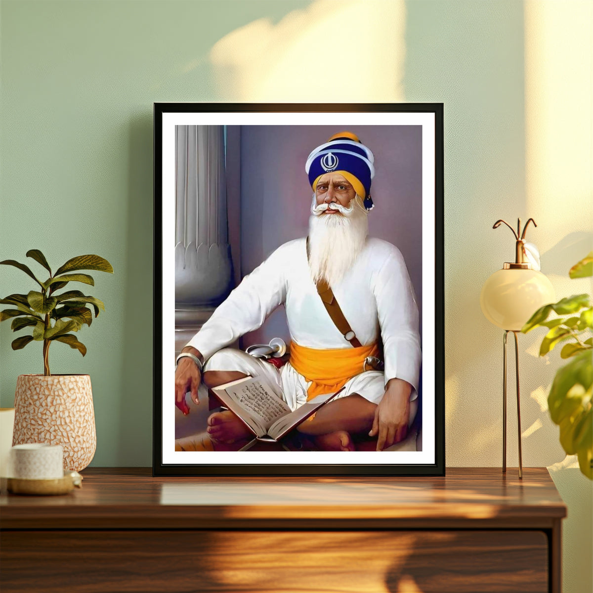 Baba Deep Singh Ji Wall Frame