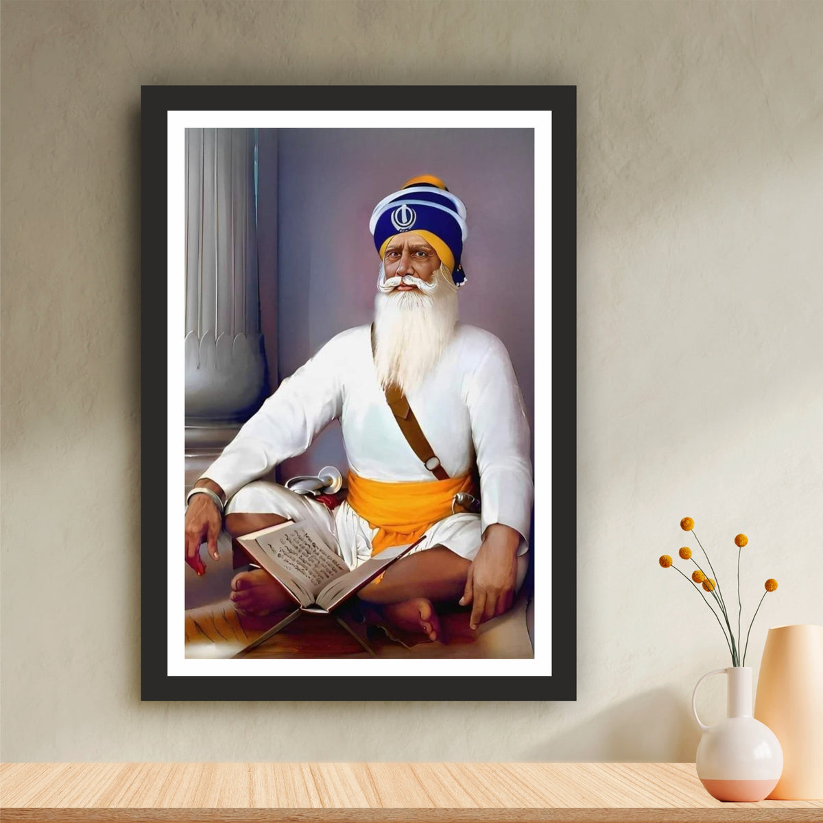 Baba Deep Singh Ji Wall Frame